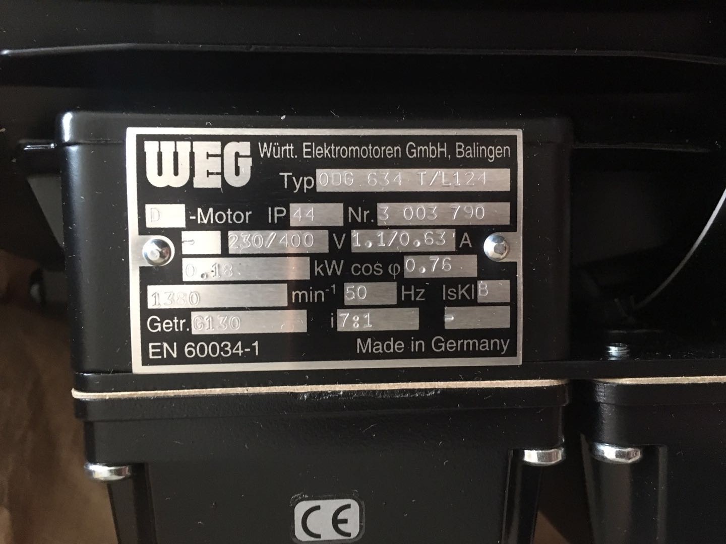 WEG ODG 534T/541늙C